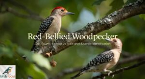 Red-Bellied Woodpecker: Call, Sound, Female vs Male and Juvenile Identification